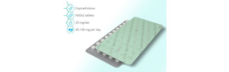 Cygnus Oxymetholone Анаполон 20 mg 100 таб