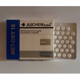 AllChem Asia MET-OXY 15 mg 50 tab (блистер)