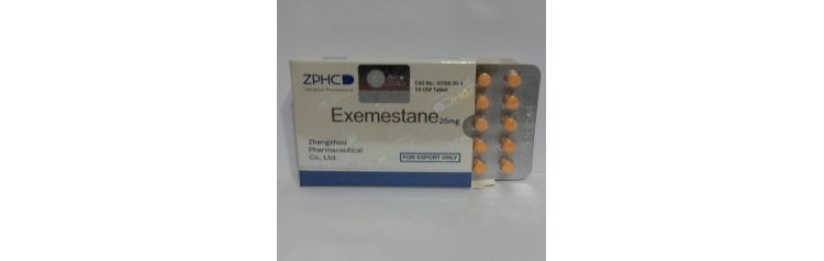 Zhengzhou Exemestane 25 мг 5 таб