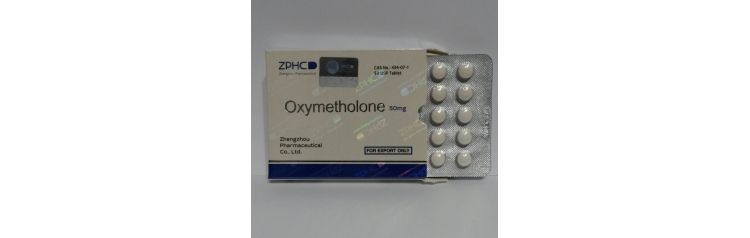 Zhengzhou Oxymetholone 50 мг 25 таб